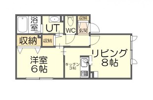 ウェルヴィラ桂岡の物件間取画像